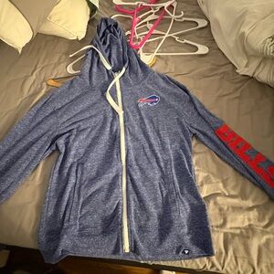 Fanatics Heathered Blue Hoodie